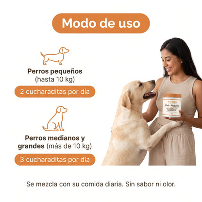 Suplemento probiótico para perros